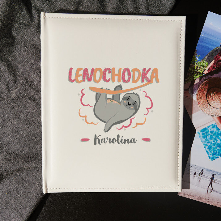 Lenochodka - Personalizované fotoalbum