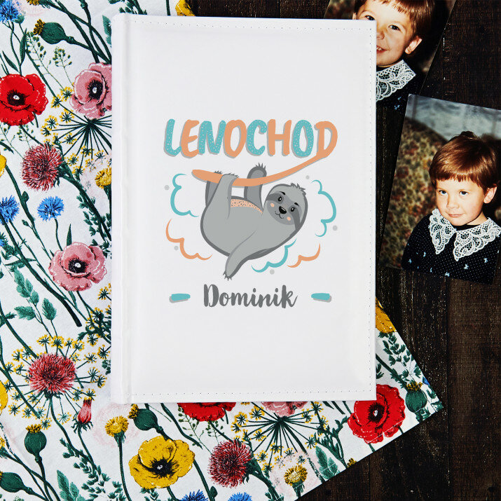 Lenochod - Personalizované fotoalbum