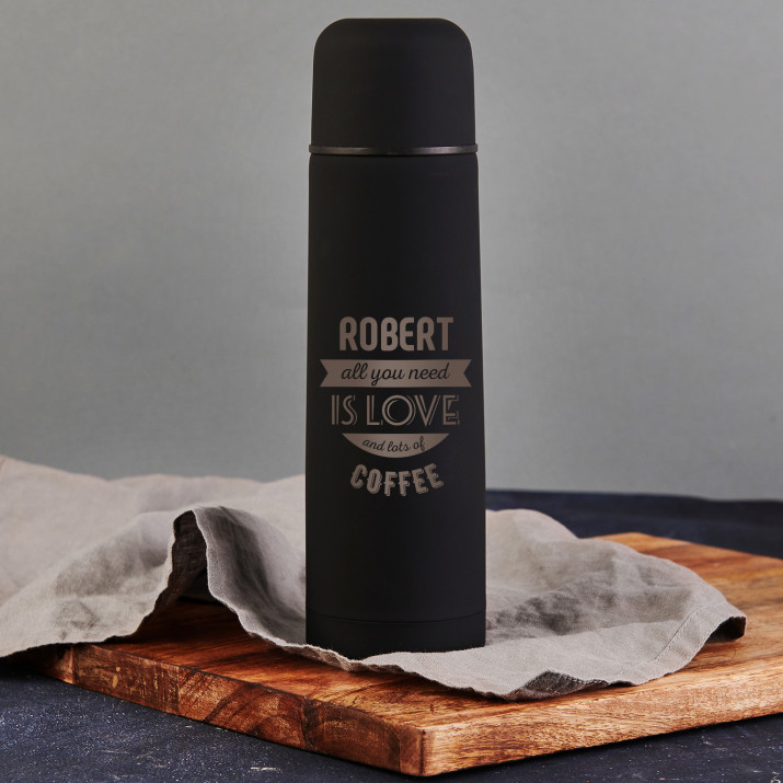 Love and lot of coffee - Termoska