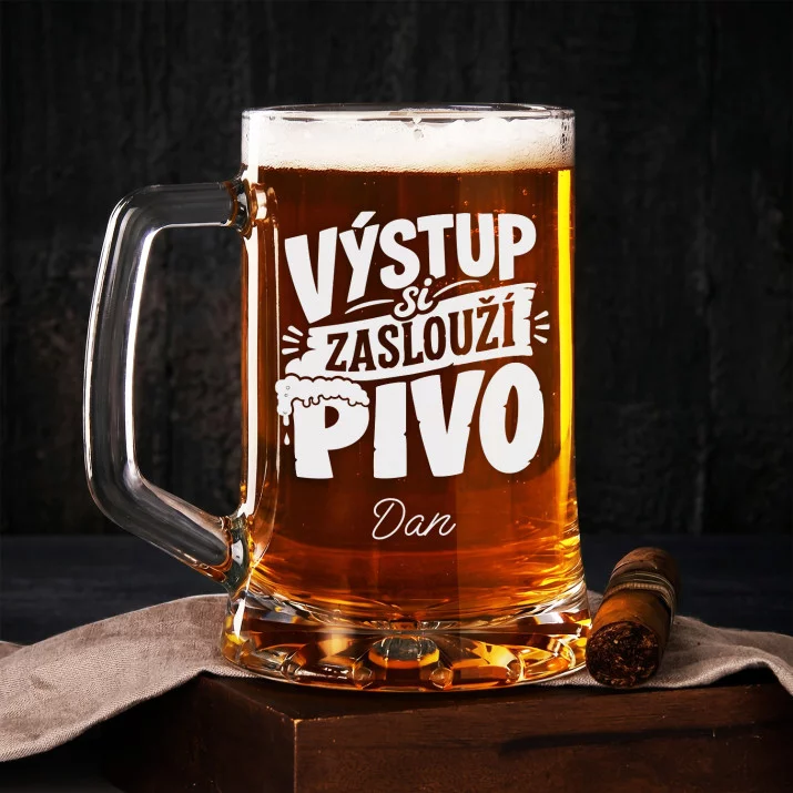 Půllitr Na Pivo Pro Lezce Dárek Pro Muže: Lezecká Odměna Půllitr Na Pivo Pro Lezce Dárek Pro Muže: Lezecká Odměna