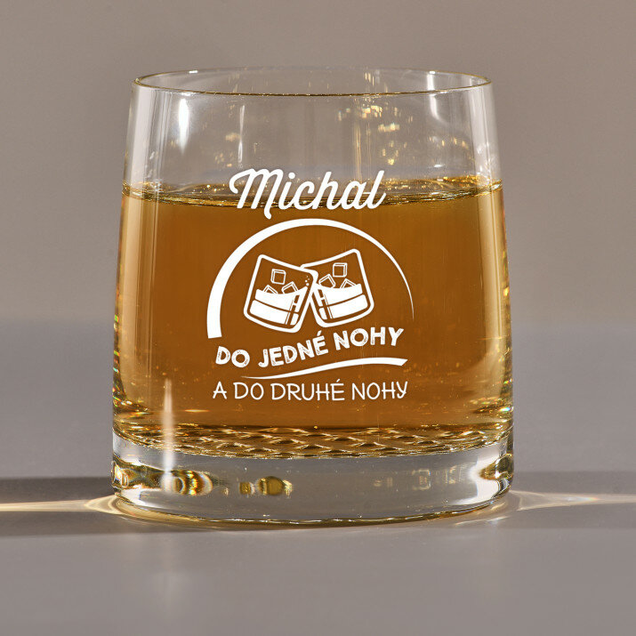 Do jedné nohy - Sklenice na whisky