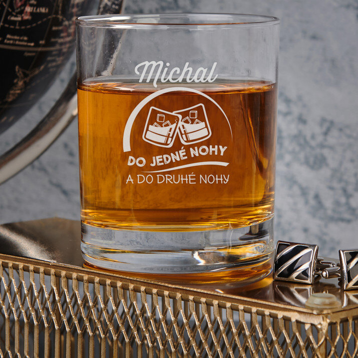 Do jedné nohy - Sklenice na whisky