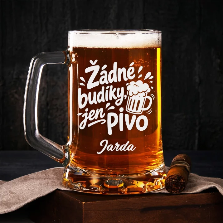 Půllitr Na Pivo K Odchodu Do Důchodu Dárek Pro Důchodce Muže: Chibi Pivní Humor
