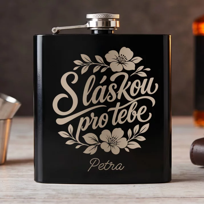 Placatka S Gravírováním K 8 Březnu Dárek Pro Ženu : S Láskou Pro Tebe Placatka S Gravírováním K 8 Březnu Dárek Pro Ženu : S Láskou Pro Tebe