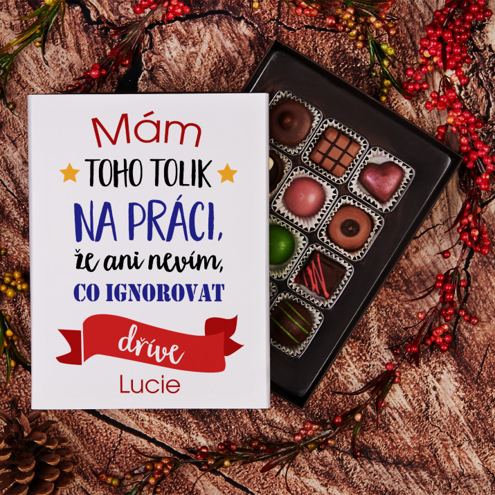 Mám toho tolik - Belgické čokoládové pralinky