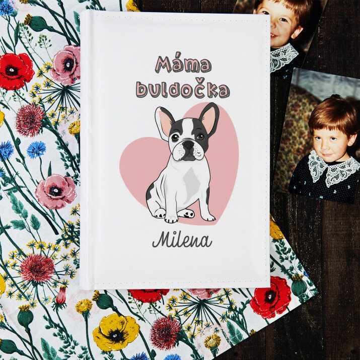 Máma buldočka - Personalizované fotoalbum