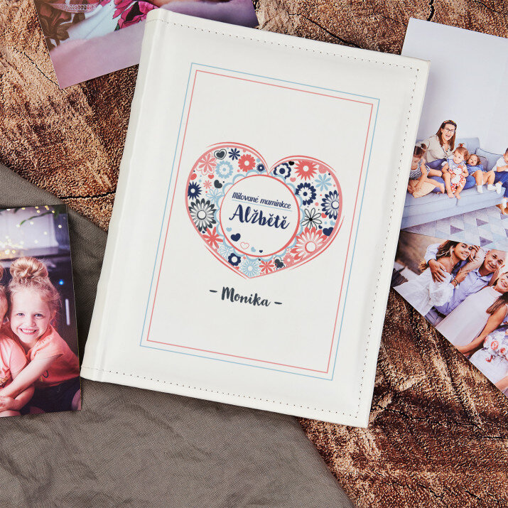 Maminka srdce - Personalizované fotoalbum