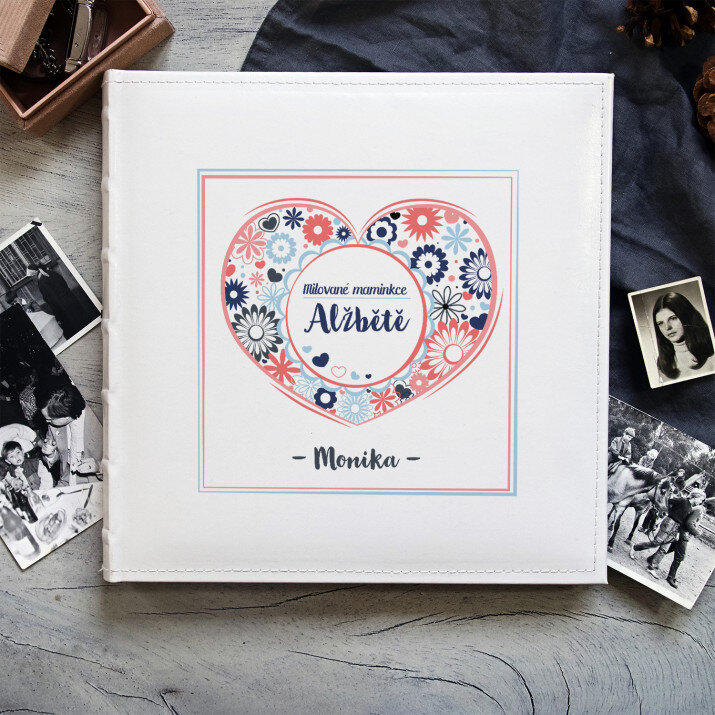 Maminka srdce - Personalizované fotoalbum Maminka srdce - Personalizované fotoalbum