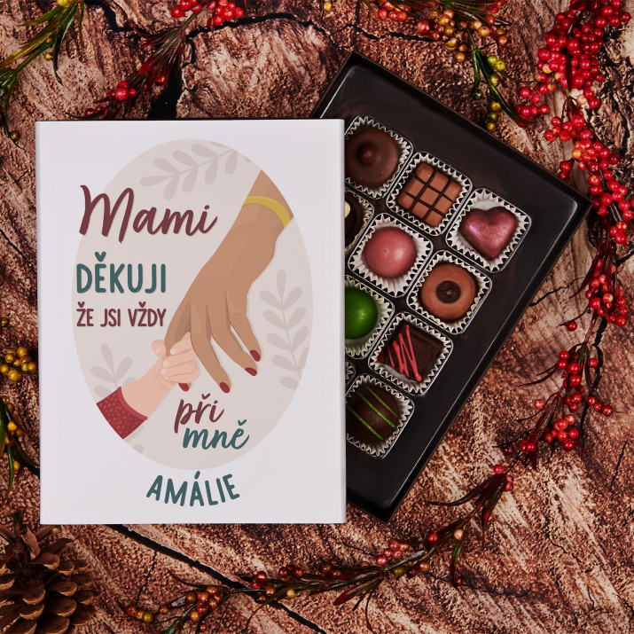 Mami, děkuji, že jsi - Belgické čokoládové pralinky