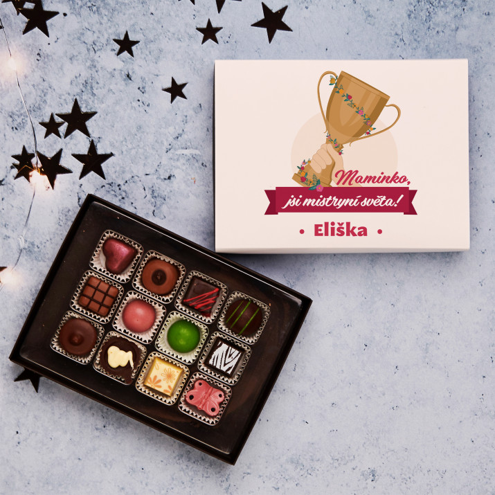 Maminko, jsi mistryní světa - Pralinky z belgické čokolády