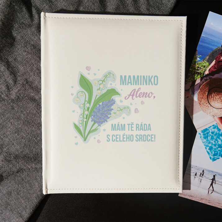 Maminko, mám tě ráda s celého srdce - Personalizované fotoalbum