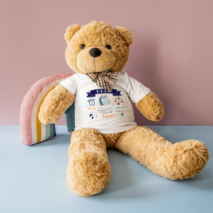 Údaje o narození - Medvídek 90 cm