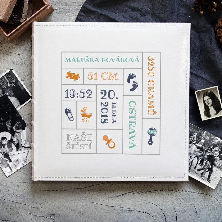 Datum narození - Personalizované fotoalbum