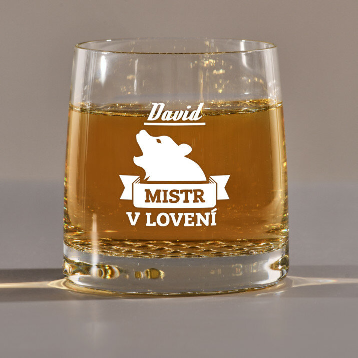 Šampion lovectví - Sklenice na whisky