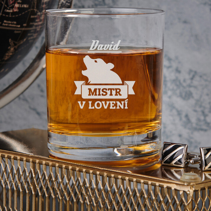 Šampion lovectví - Sklenice na whisky Šampion lovectví - Sklenice na whisky