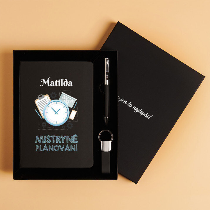Mistryně plánování - Sada se zápisníkem Mistryně plánování - Sada se zápisníkem