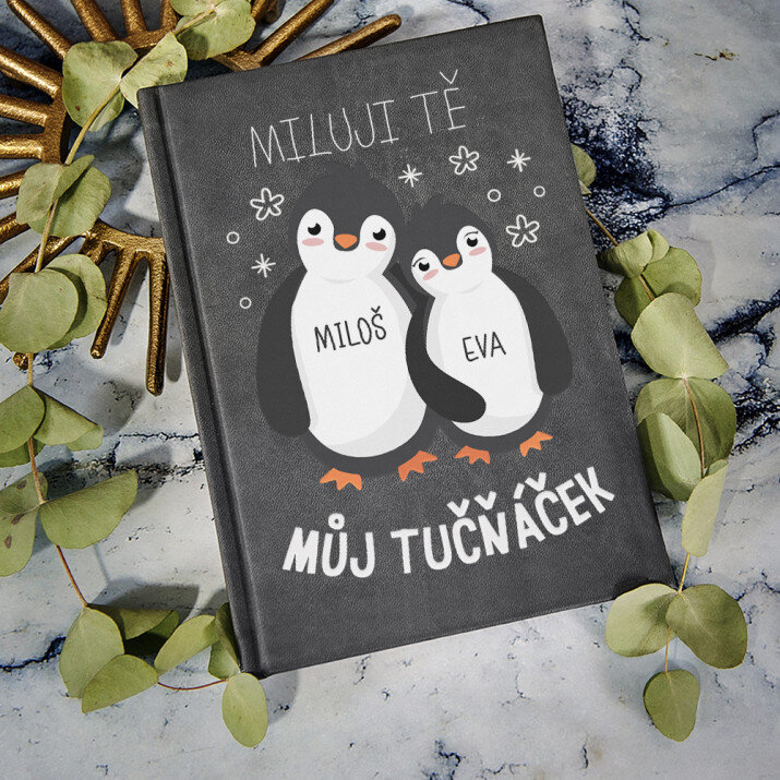 Můj tučňáček - Zápisník A5 s potiskem