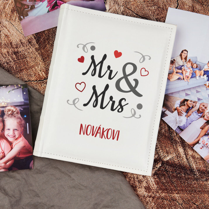 Mr&mrs - Personalizované fotoalbum