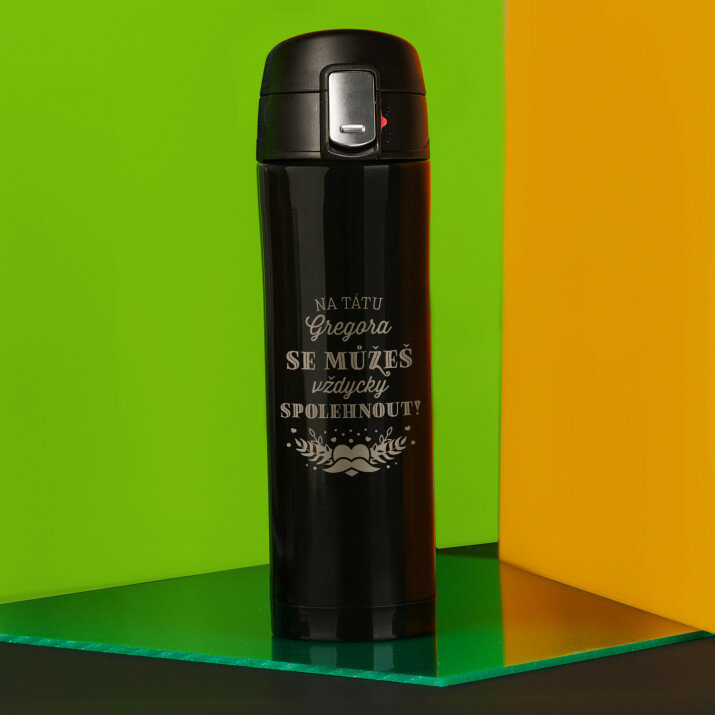 Na tátu se můžeš vždycky spolehnout - Termohrnek 440 ml