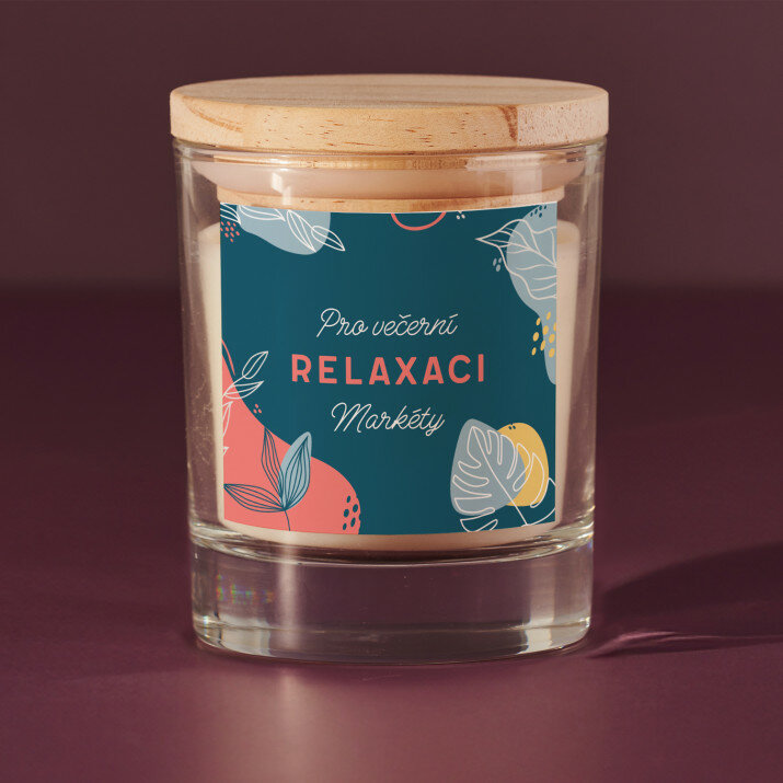 Pro večerní relaxaci - Vonná svíčka
