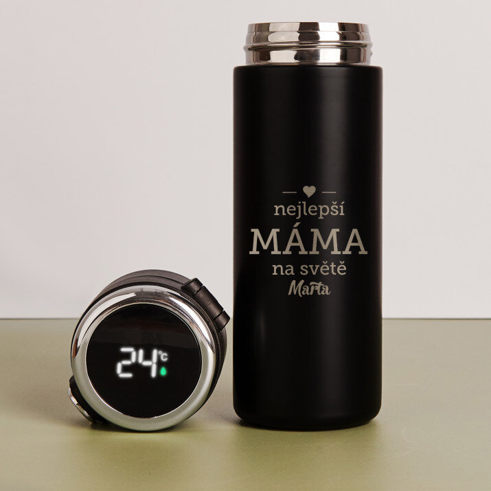 Nejlepší máma - LED termohrnek