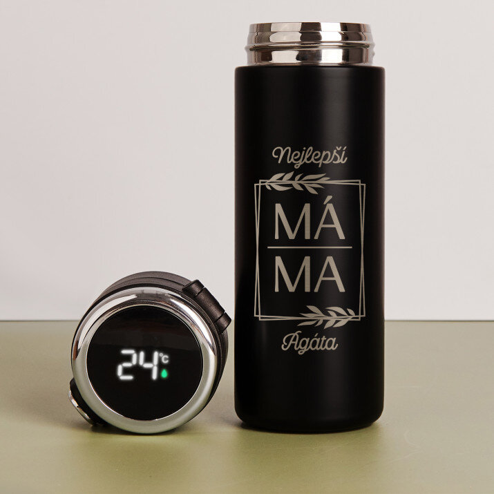 Nejlepší máma listy - LED termohrnek Nejlepší máma listy - LED termohrnek