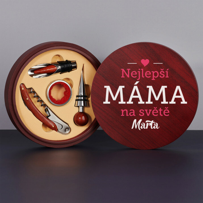 Najlepsza Mama - zestaw do wina