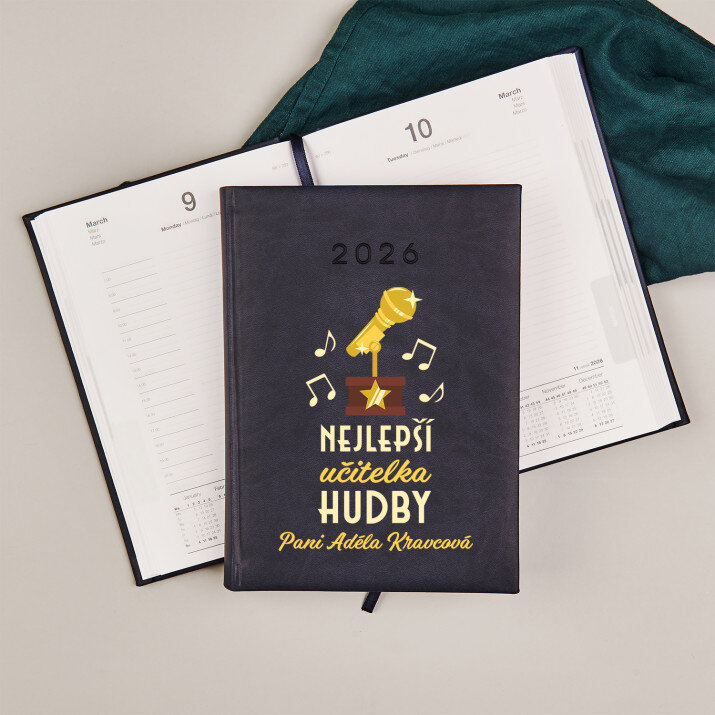 Nejlepší učitelka hudby - Kalendář Nejlepší učitelka hudby - Kalendář