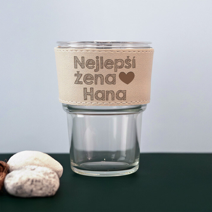 Nejlepší žena - Skleněný hrnek