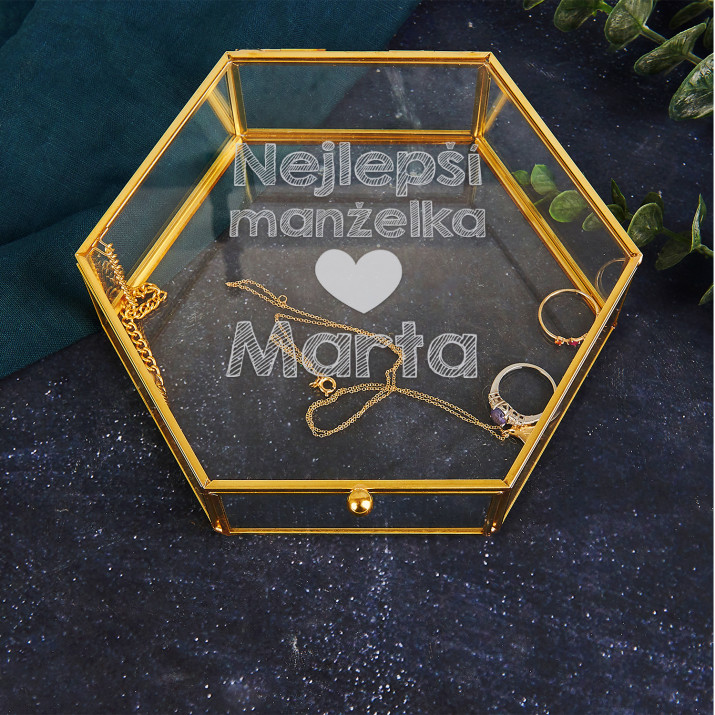 Nejlepší manželka - Zlatá šperkovnice