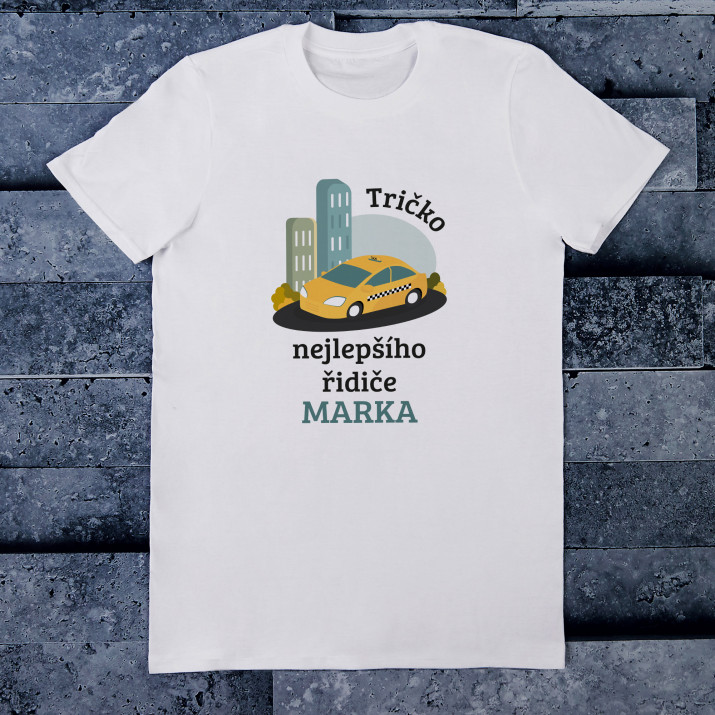 Nejlepšího řidiče - Tričko pánské s potiskem