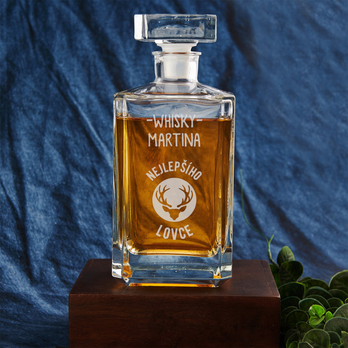 Nejlepšího lovce - Karafa na whisky 0,7l