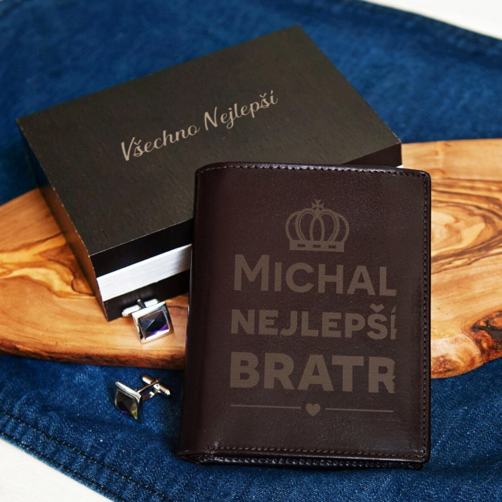 Nejlepší Bratr - Kožená peněženka