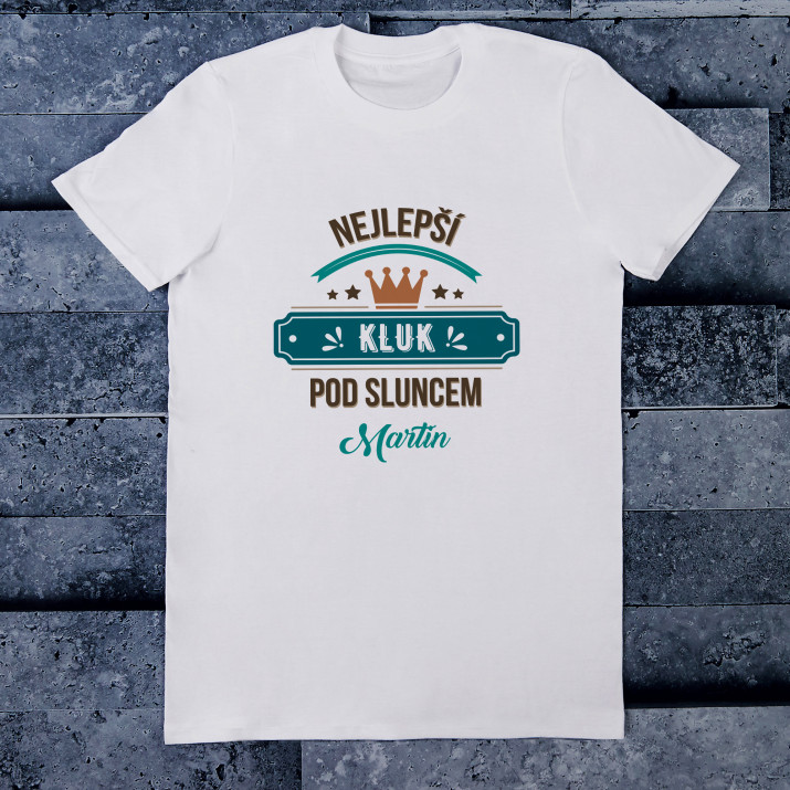 Nejlepší kluk - Tričko pánské s potiskem