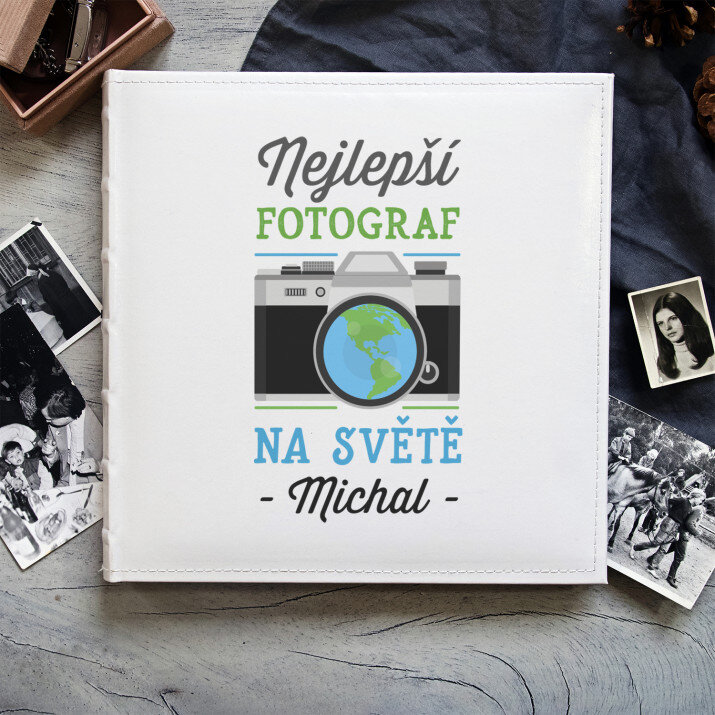 Nejlepší fotograf - Personalizované fotoalbum Nejlepší fotograf - Personalizované fotoalbum