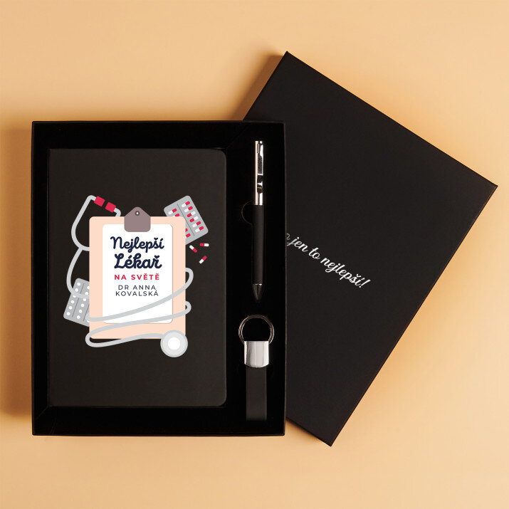Nejlepší lékař - Sada se zápisníkem