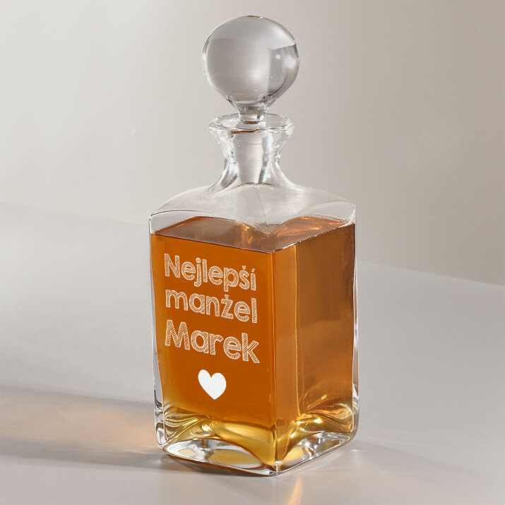 Nejlepší manžel - Karafa na whisky 1l