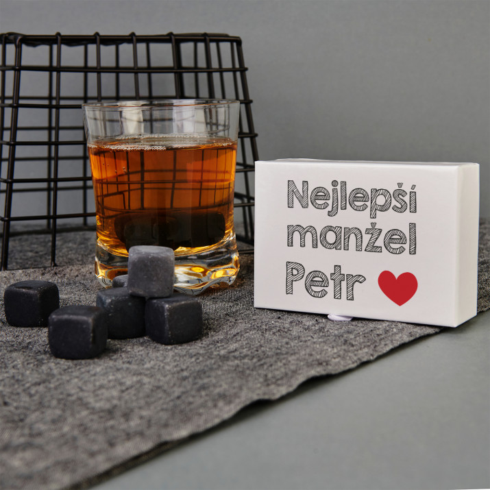 Nejlepší manžel - Chladící kameny do whisky