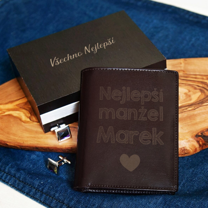 Nejlepší Manžel - Kožená peněženka