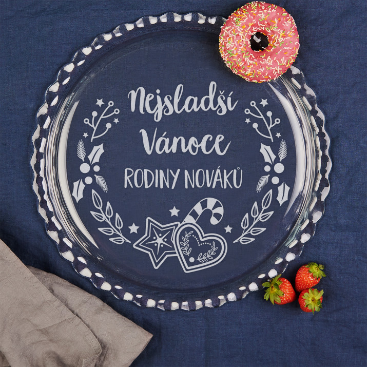 Nejsladší Vánoce - Podnos