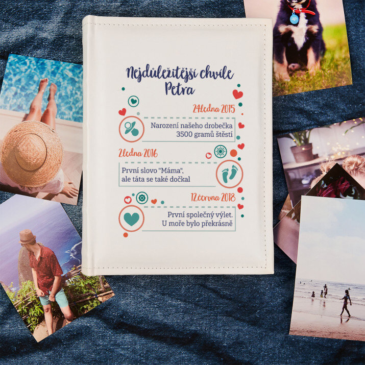 Nejdůležitější chvíle - Personalizované fotoalbum