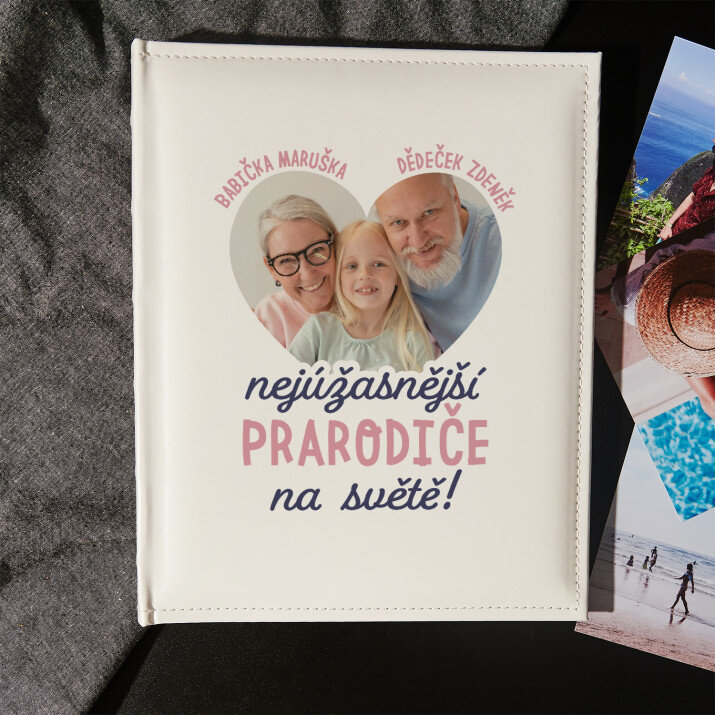 Nejúžasnější prarodiče - Personalizované fotoalbum