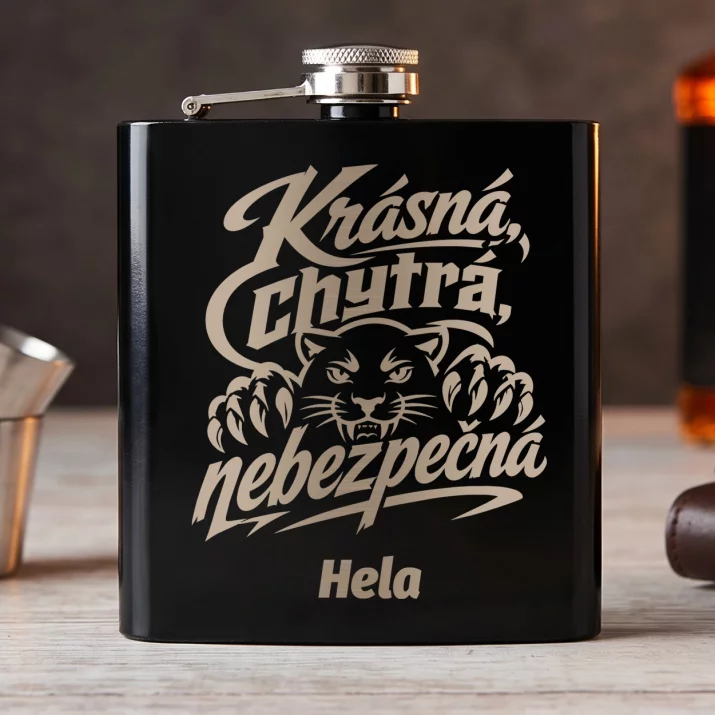 Placatka S Gravírováním Pro Kamarádku Dárek Pro Ženu: Krásná, Chytrá