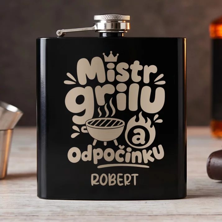 Placatka S Gravírováním Ke Dni Otců Dárek Pro Tatínka Muže: Mistr Grilu A Odpočinku