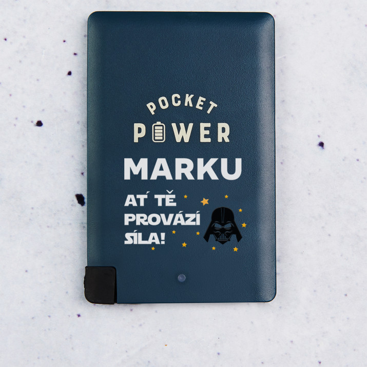 Ať tě provází síla - Powerbanka karta