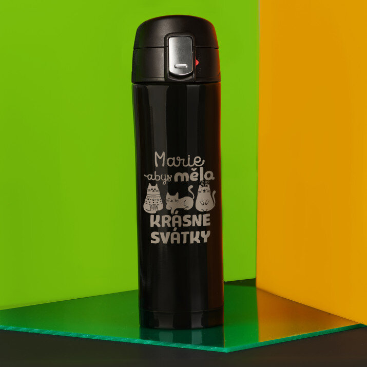 abys měla krásné svátky - Termohrnek 440 ml