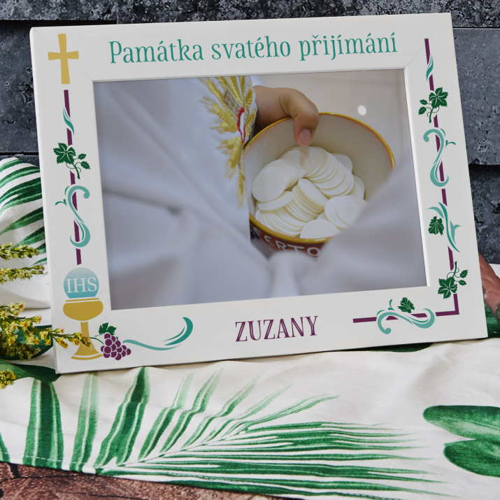 Památka svatého přijímání 2 - Fotorámeček s potiskem