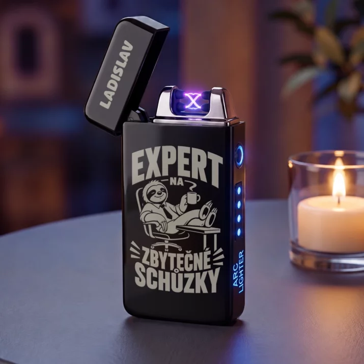 Personalizovaný Plazmový Zapalovač Pro Kolegu Dárek Pro Muže: Expert Na Zbytečné Personalizovaný Plazmový Zapalovač Pro Kolegu Dárek Pro Muže: Expert Na Zbytečné