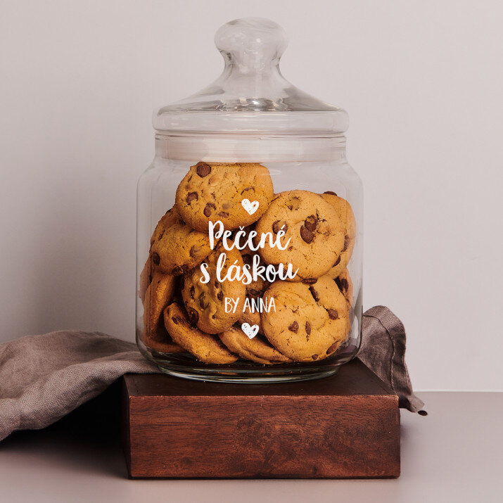 Pečené s láskou - Dóza na sušenky Pečené s láskou - Dóza na sušenky