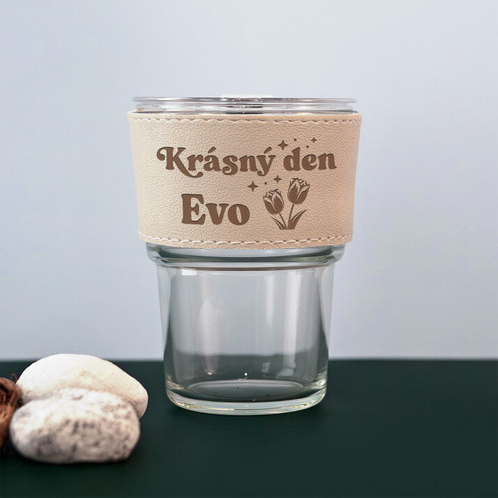 Krásný den - Skleněný hrnek